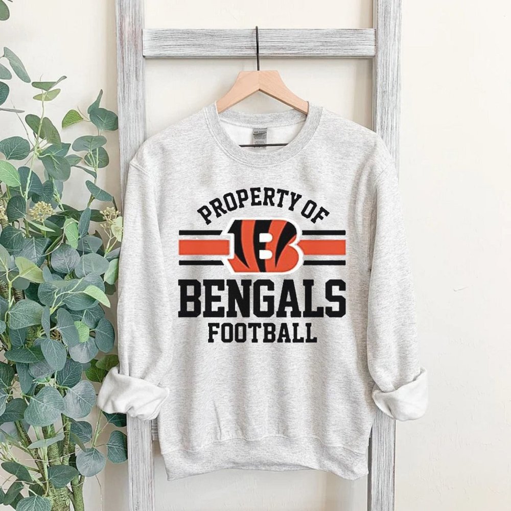 Cincinnati Bengals Vintage Sweatshirt Bengals Sweatshirt Joe Burrow and JaMarr C